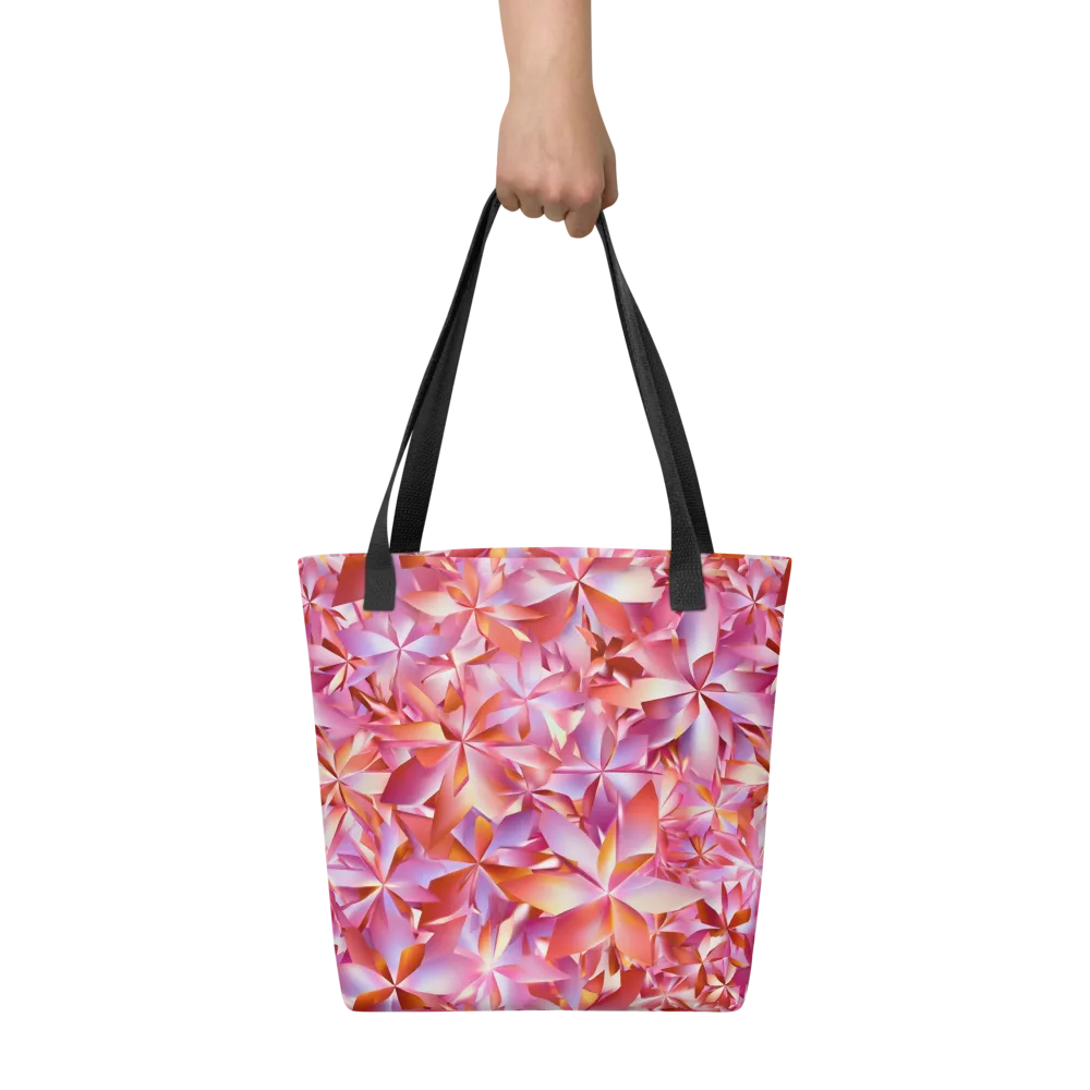Petal Prism on Tote Bag — Front