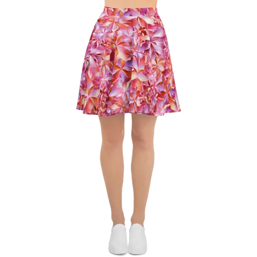 Petal Prism on a Skater Skirt