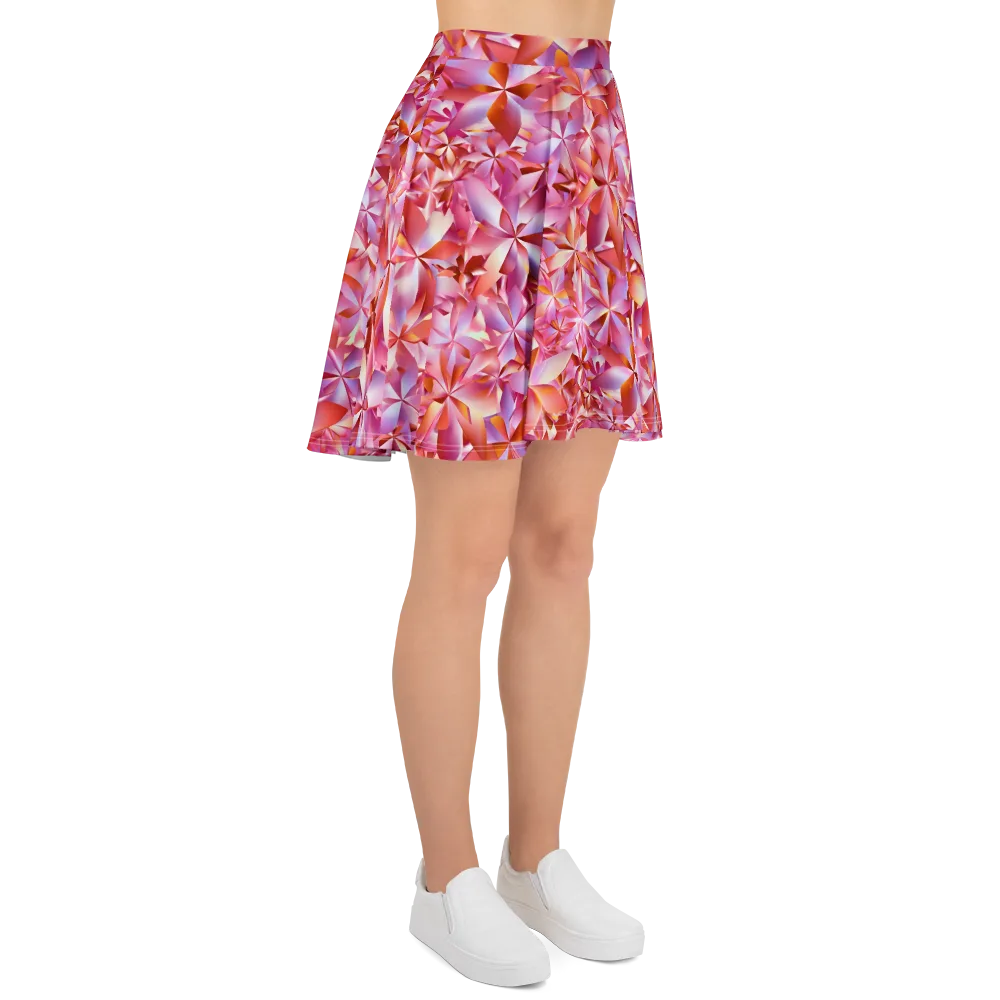 Petal Prism on Skater Skirt — Right