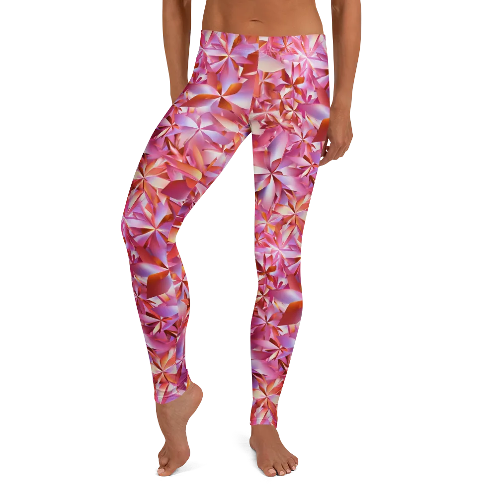 Petal Prism on Leggings — Front