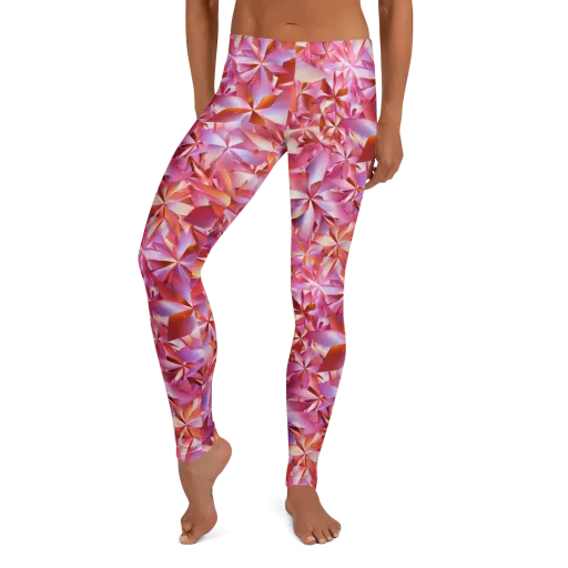 Petal Prism on a Leggings