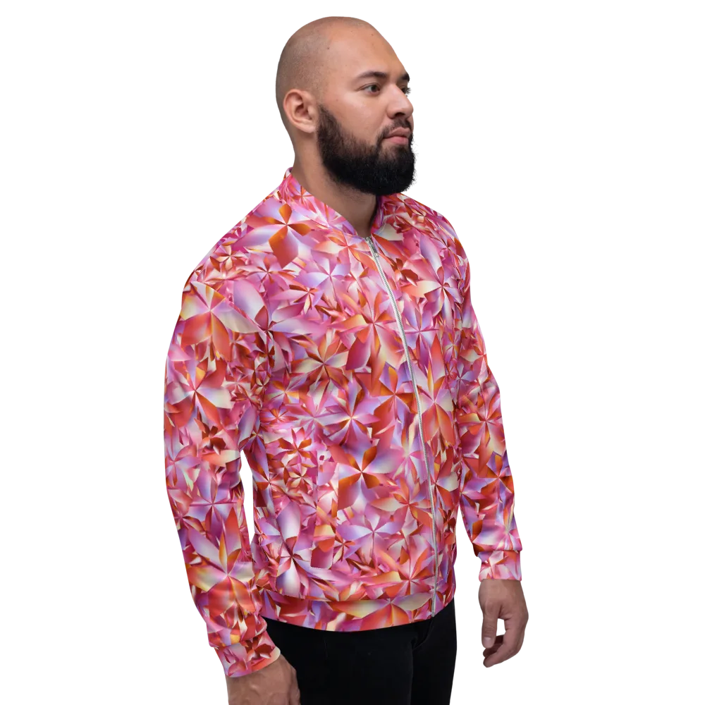 Petal Prism on Bomber Jacket — Right