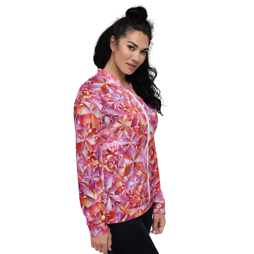 Petal Prism on Bomber Jacket — Right