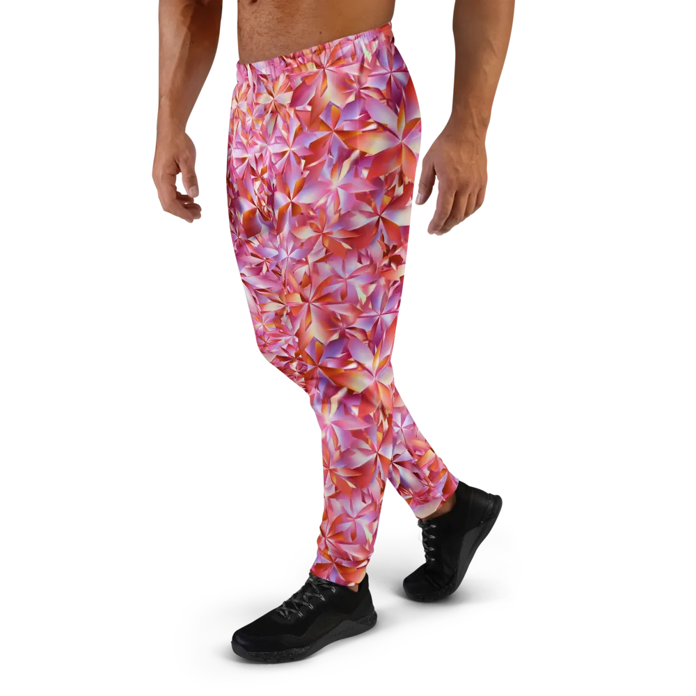 Petal Prism on Men's Joggers — Left