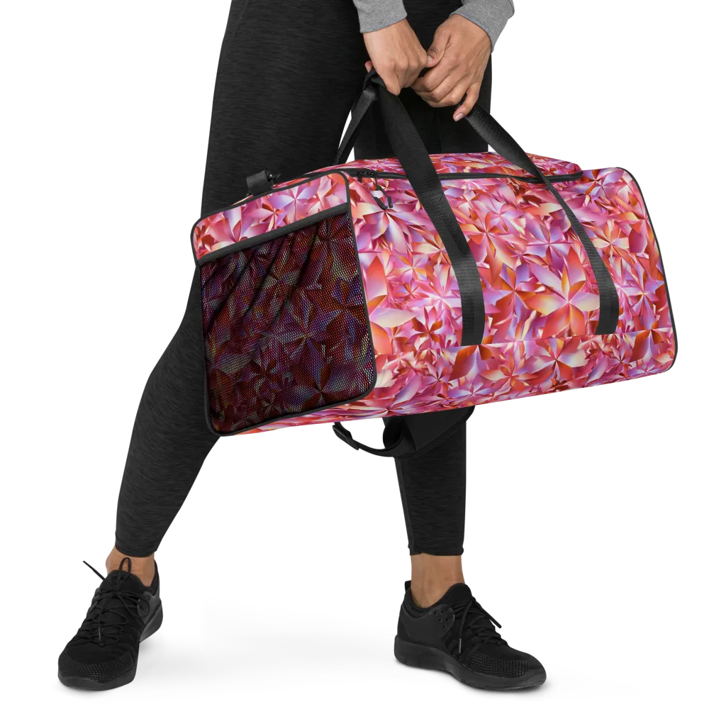 Petal Prism on Duffle Bag — Right Front