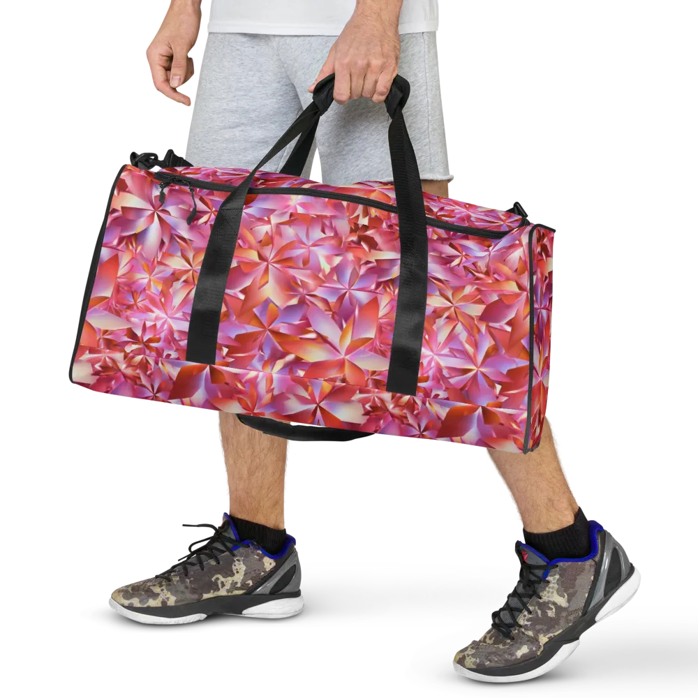 Petal Prism on Duffle Bag — Front