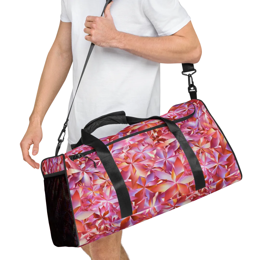 Petal Prism on Duffle Bag — Right Front