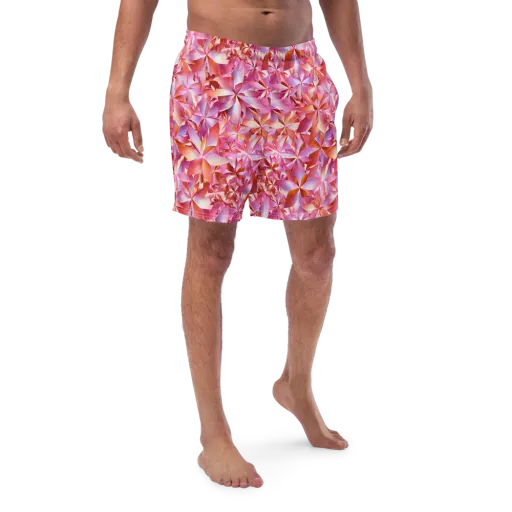 Petal Prism on a Swim Trunks