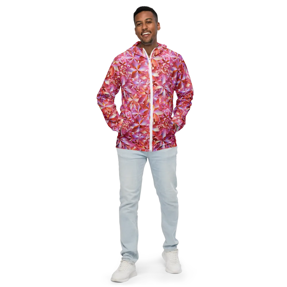 Petal Prism on Men's Windbreaker — Front