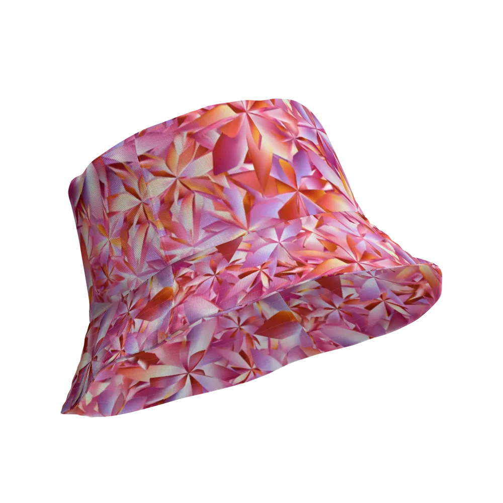 Petal Prism on Reversible Bucket Hat — Product details Outside