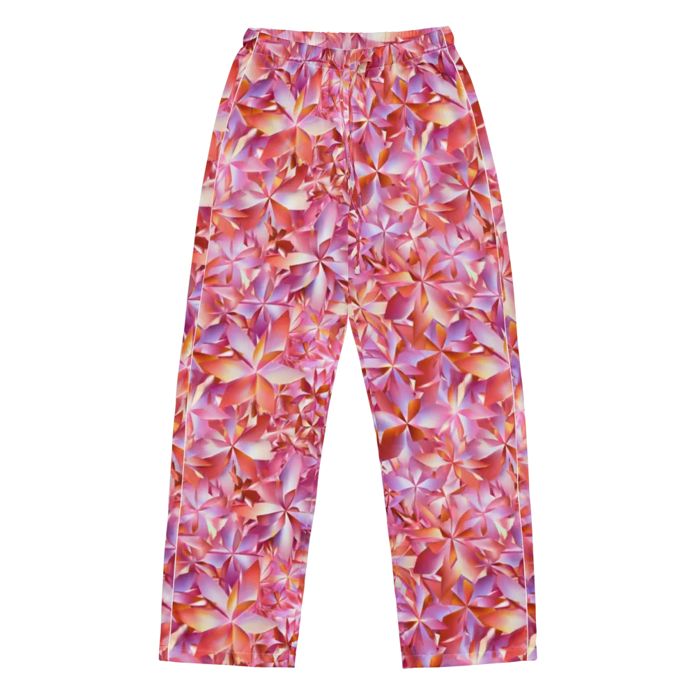 Petal Prism on Women's Pajama Pants — Front
