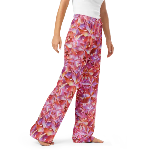 Petal Prism on a Women's Pajama Pants