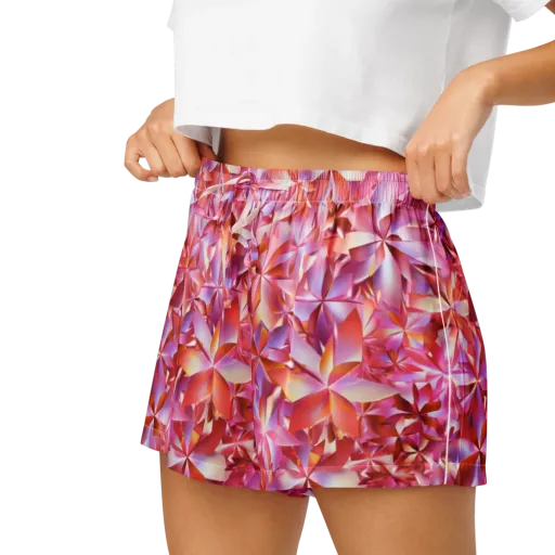 Petal Prism on a Women's Pajama Shorts