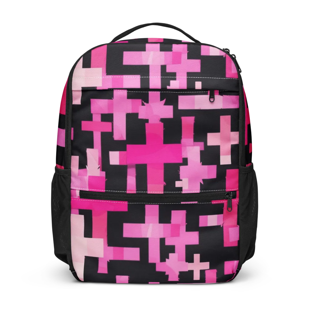 Magenta Junction on Utility Backpack — Front