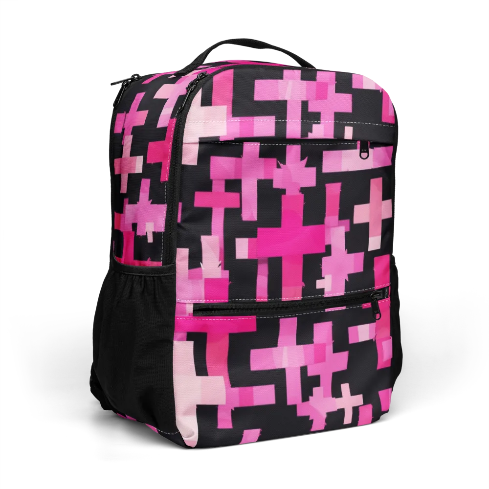 Magenta Junction on Utility Backpack — Right Front