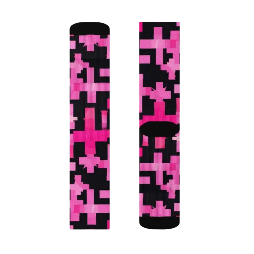 Magenta Junction on a Socks