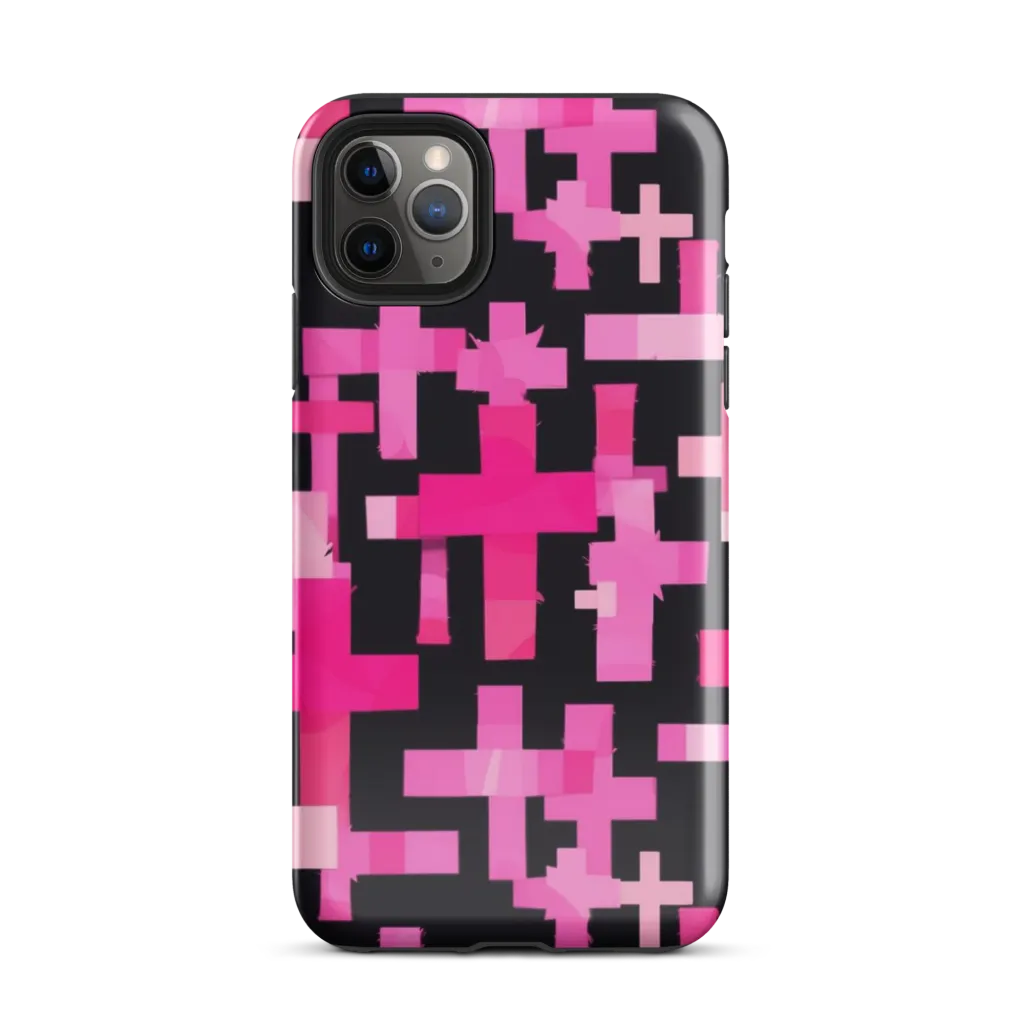 Magenta Junction on Tough Case for iPhone® — Front