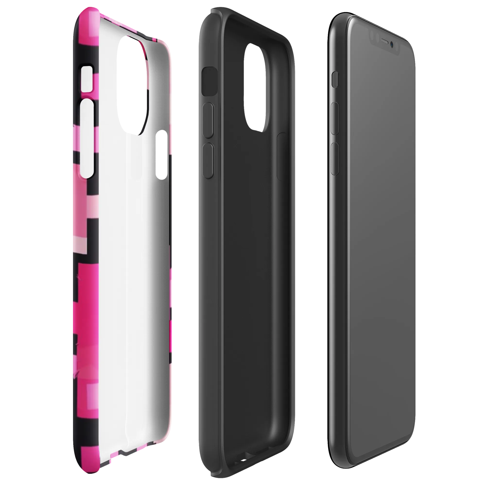 Magenta Junction on Tough Case for iPhone® — Right