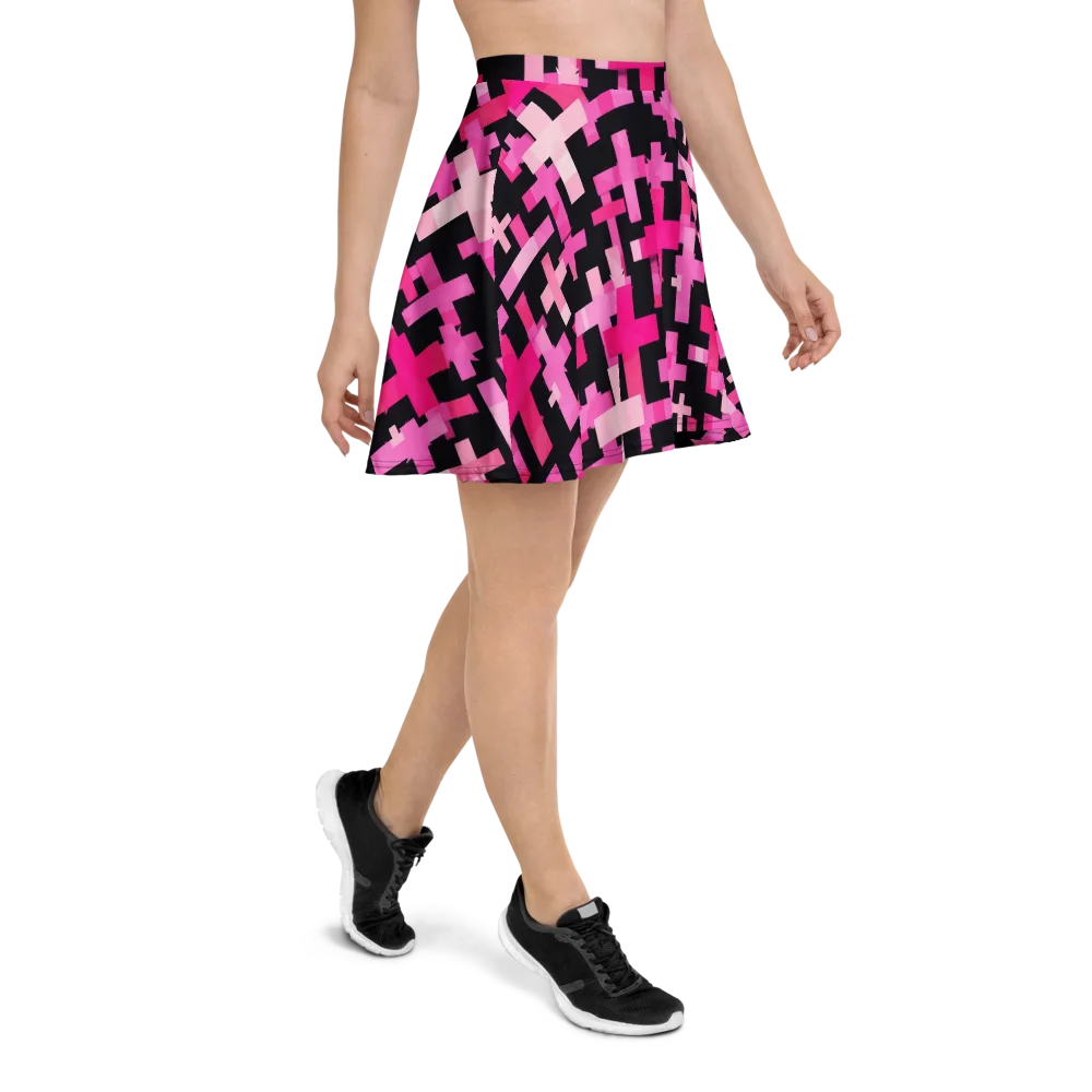 Magenta Junction on Skater Skirt — Right