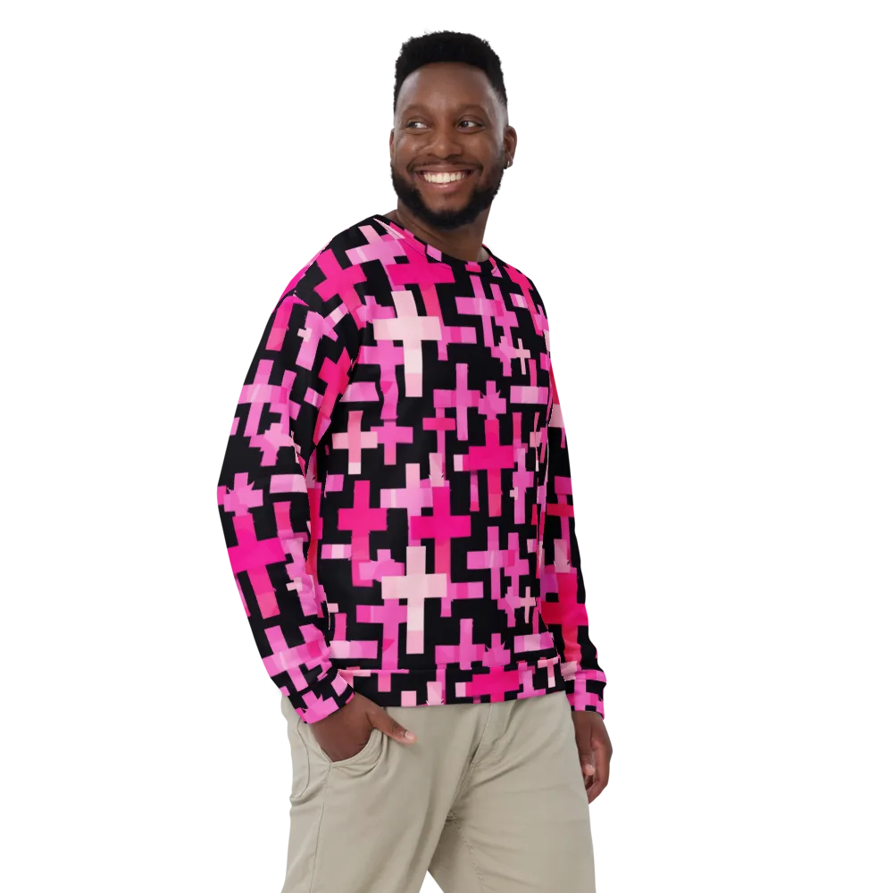 Magenta Junction on Sweatshirt — Front