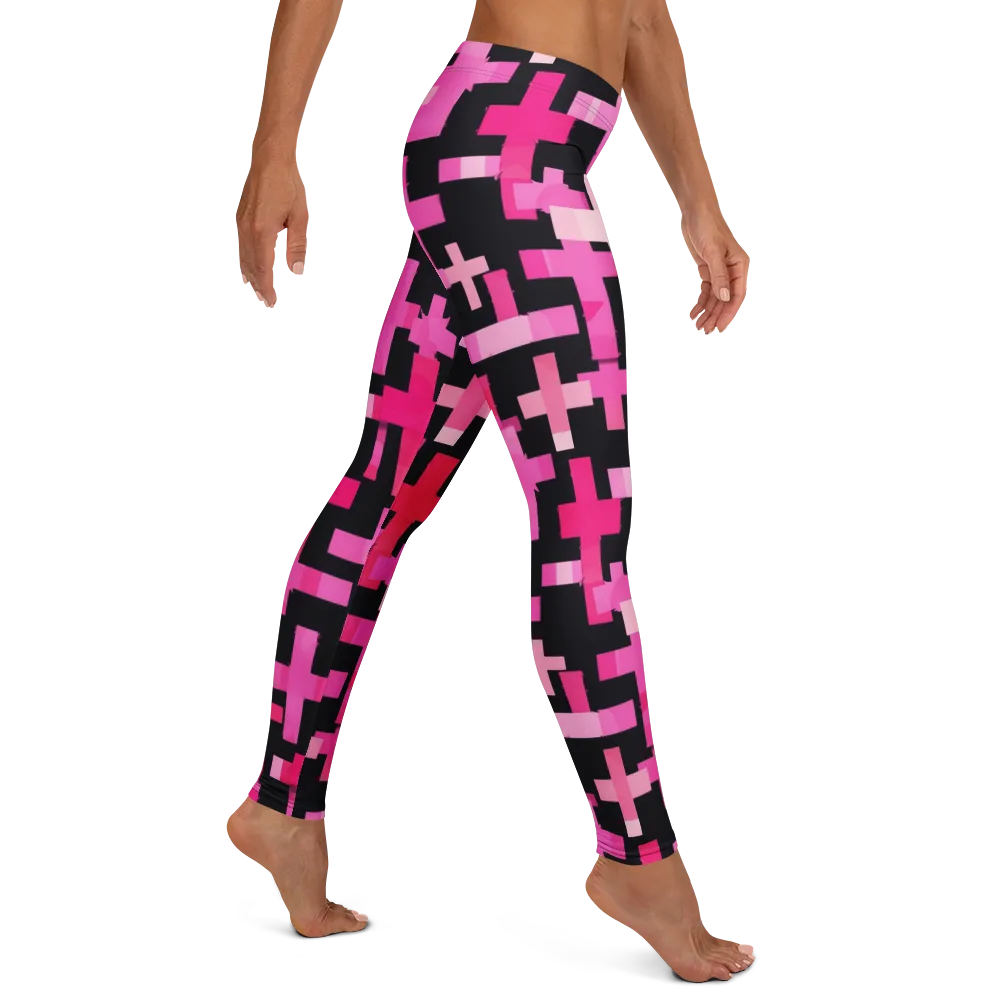 Magenta Junction on Leggings — Right