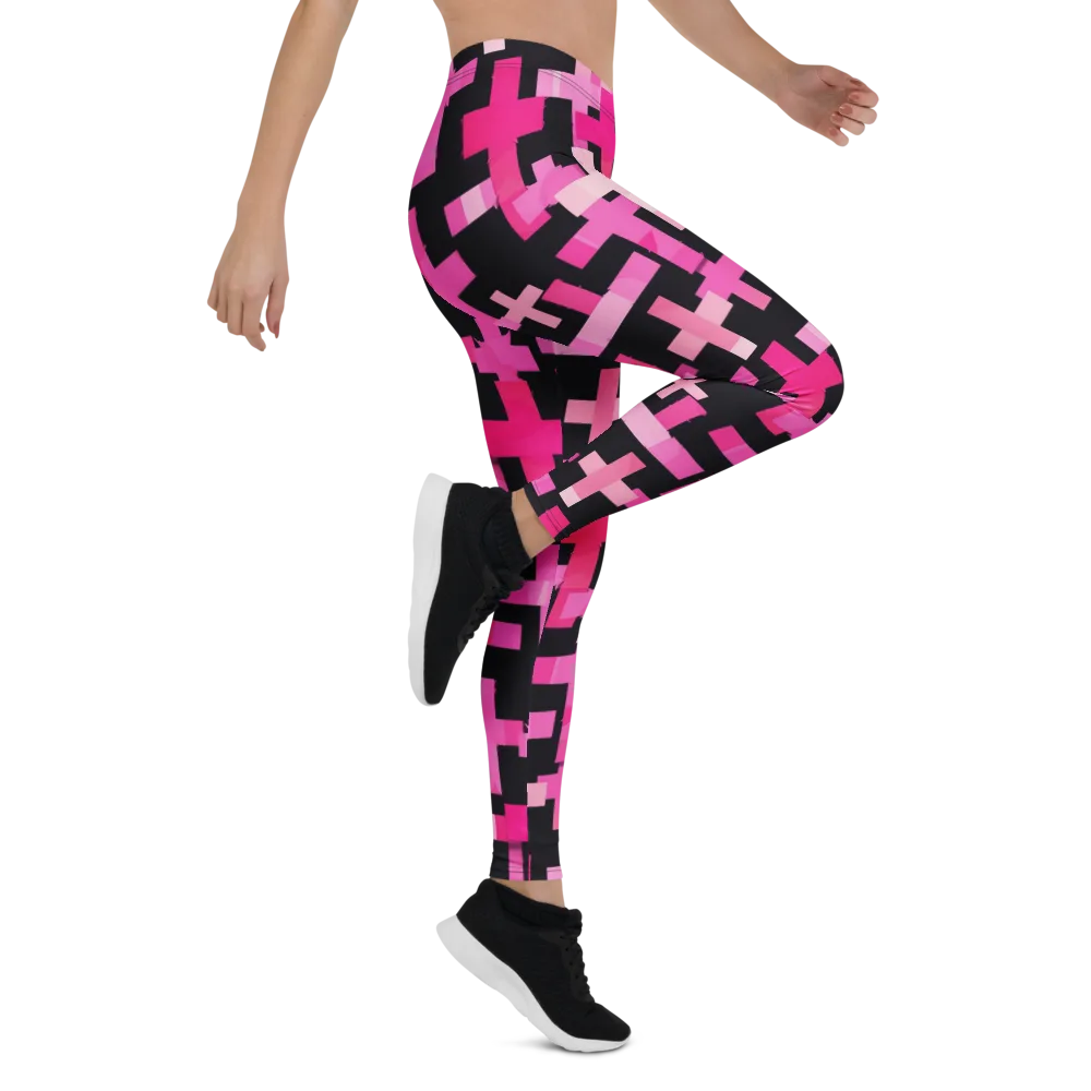 Magenta Junction on Leggings — Right