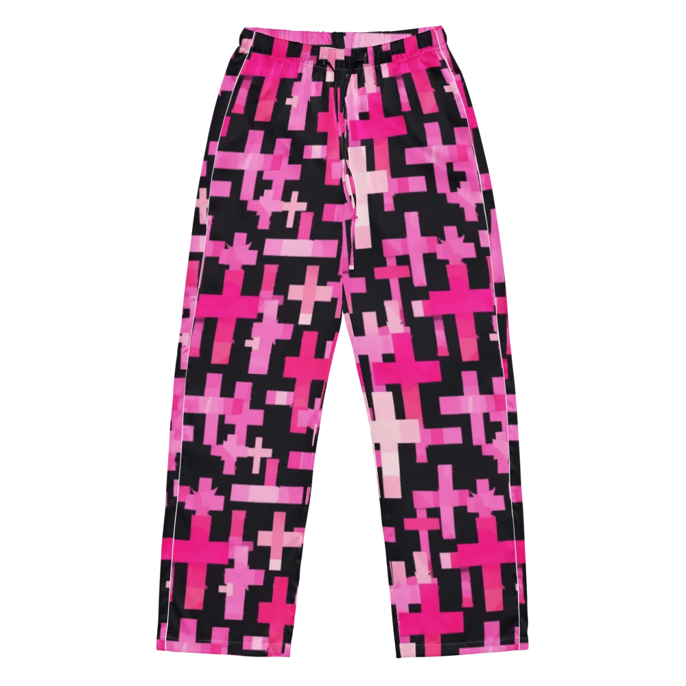 Magenta Junction on Women's Pajama Pants — Front