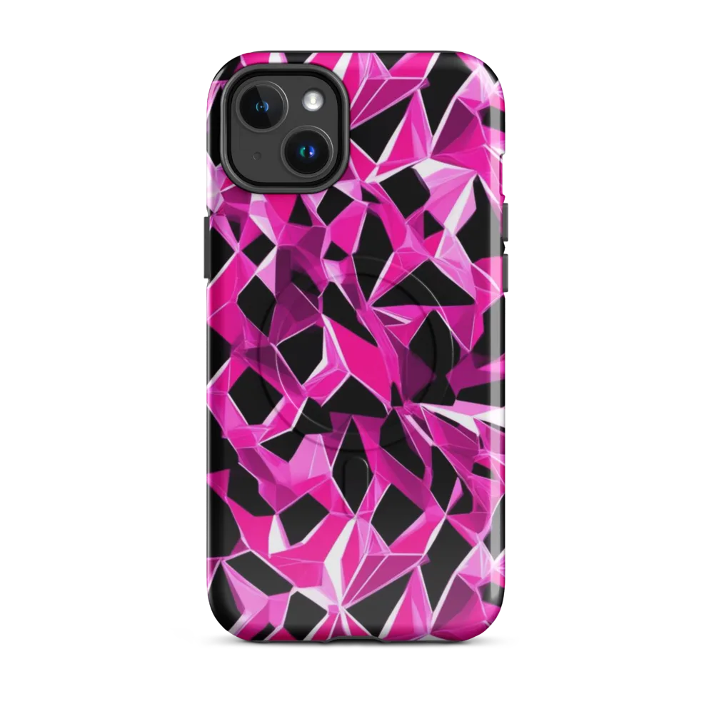 Pink Prism Riot on MagSafe Tough Case for iPhone® — Front