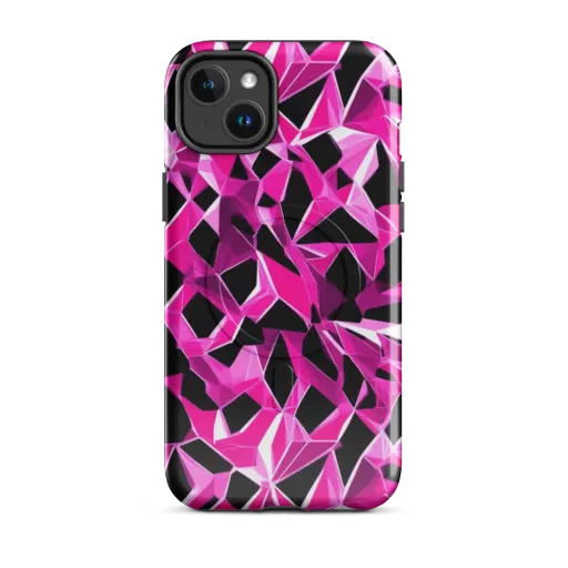 Pink Prism Riot on a MagSafe Tough Case for iPhone®