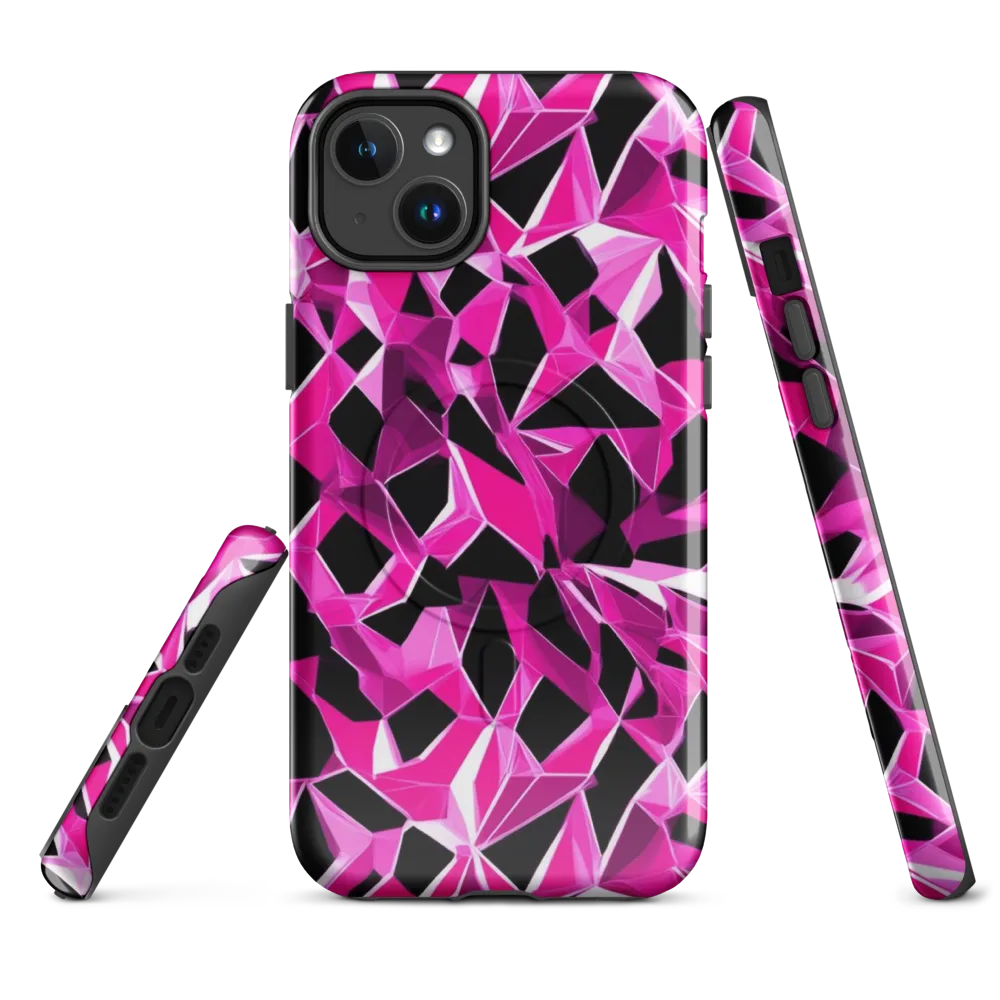 Pink Prism Riot on MagSafe Tough Case for iPhone® — Front