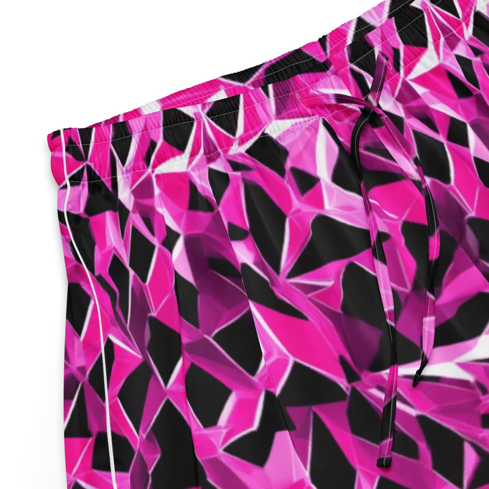 Pink Prism Riot on Women's Pajama Shorts — Product details