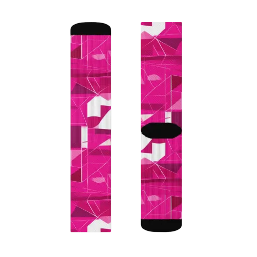 Fuchsia Blueprint on a Socks