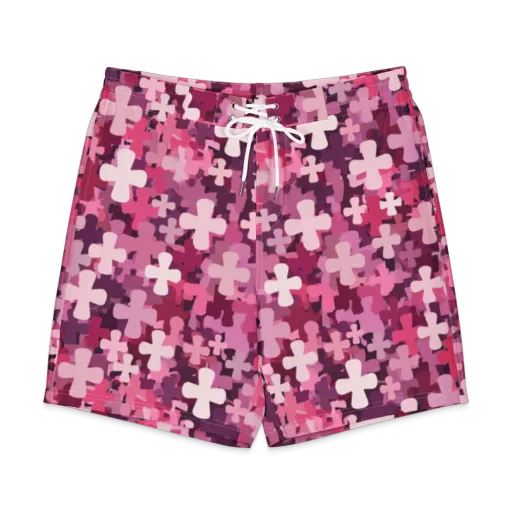 Petal Crossfire on a Men's Board Shorts
