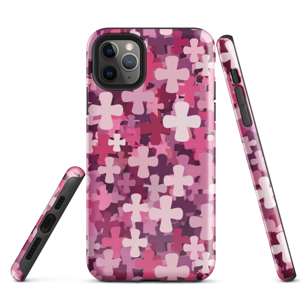Petal Crossfire on Tough Case for iPhone® — Front