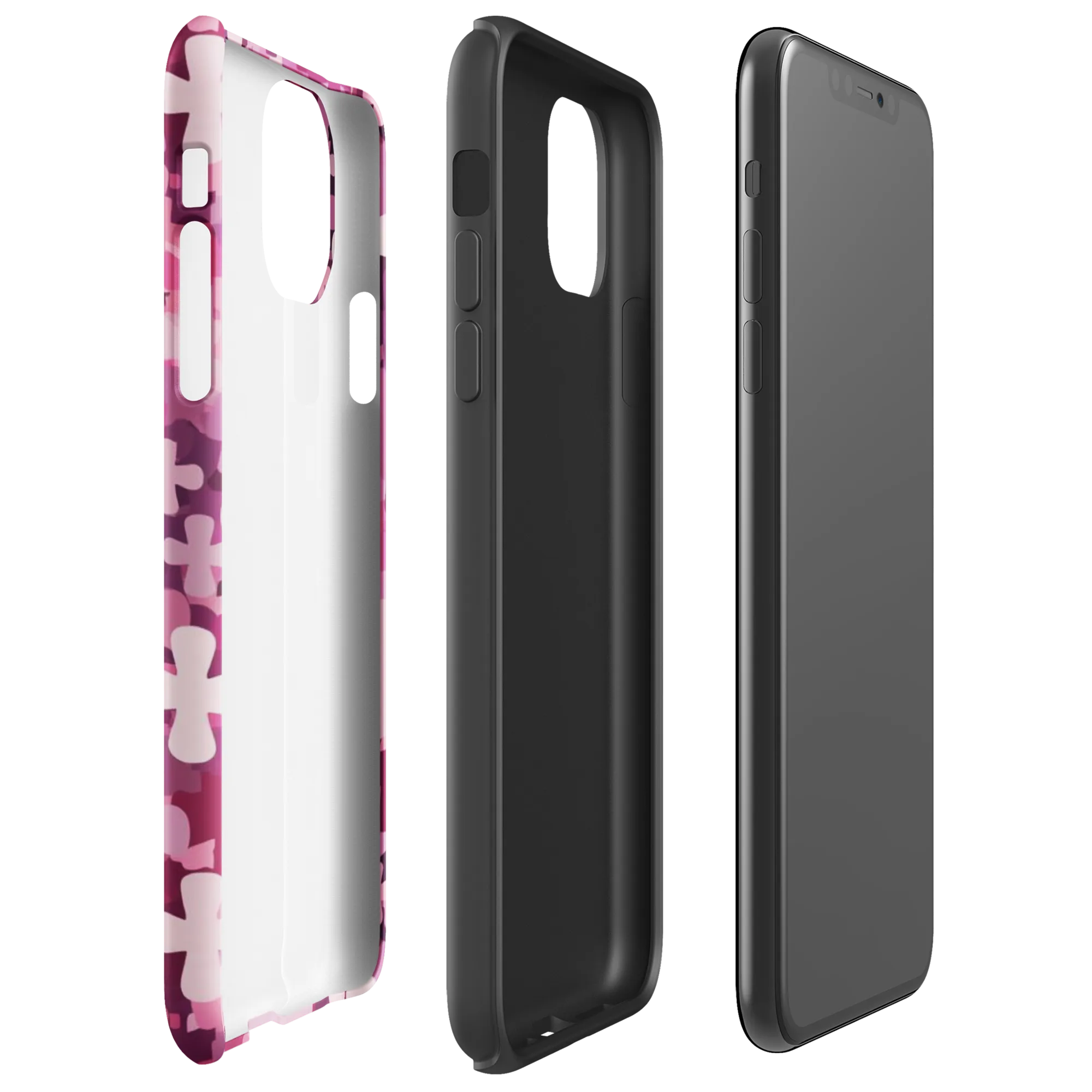 Petal Crossfire on Tough Case for iPhone® — Right