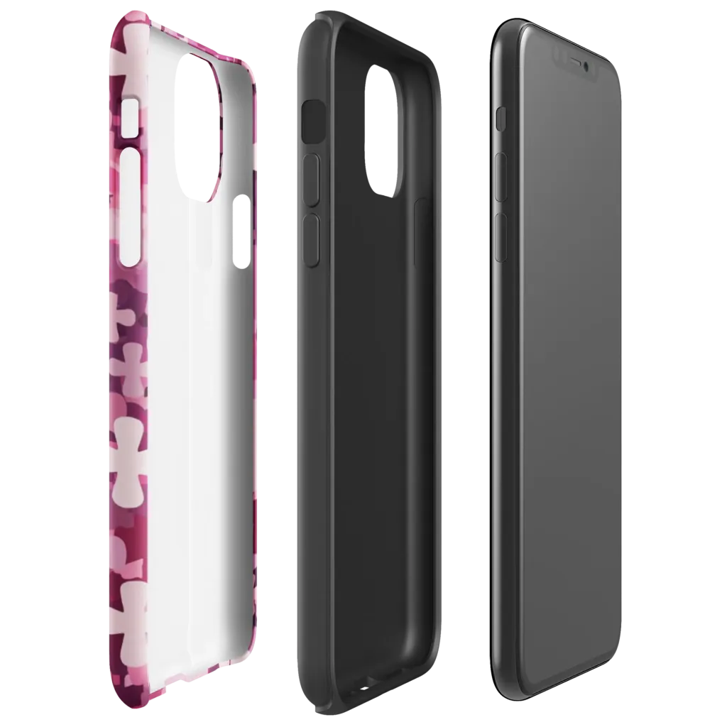 Petal Crossfire on Tough Case for iPhone® — Right