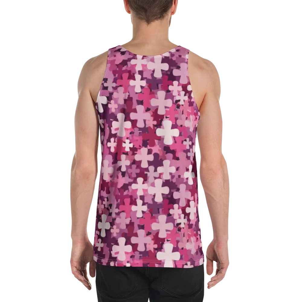 Petal Crossfire on Men's Tank Top — Back
