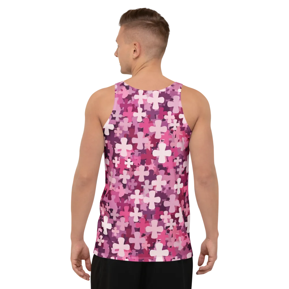 Petal Crossfire on Men's Tank Top — Back