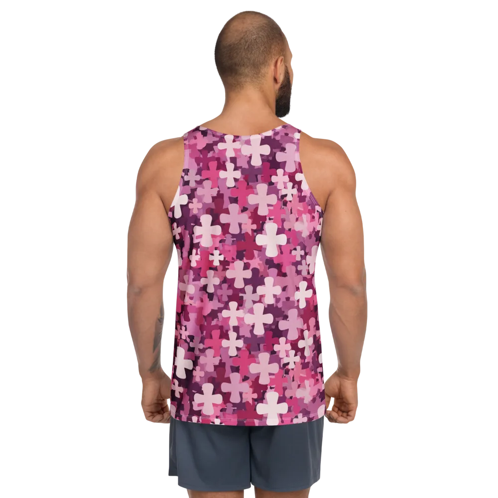 Petal Crossfire on Men's Tank Top — Back