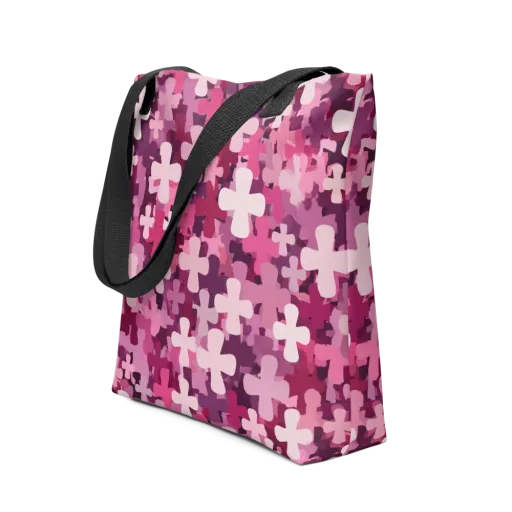 Petal Crossfire on a Tote Bag