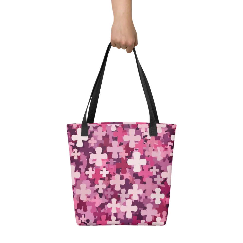 Petal Crossfire on Tote Bag — Front