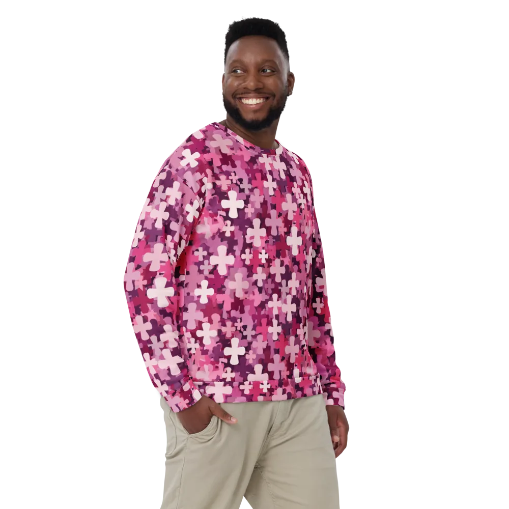 Petal Crossfire on Sweatshirt — Front