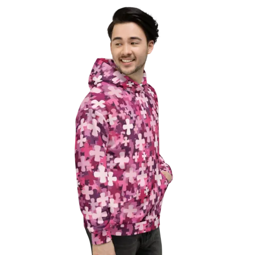 Petal Crossfire on a Hoodie