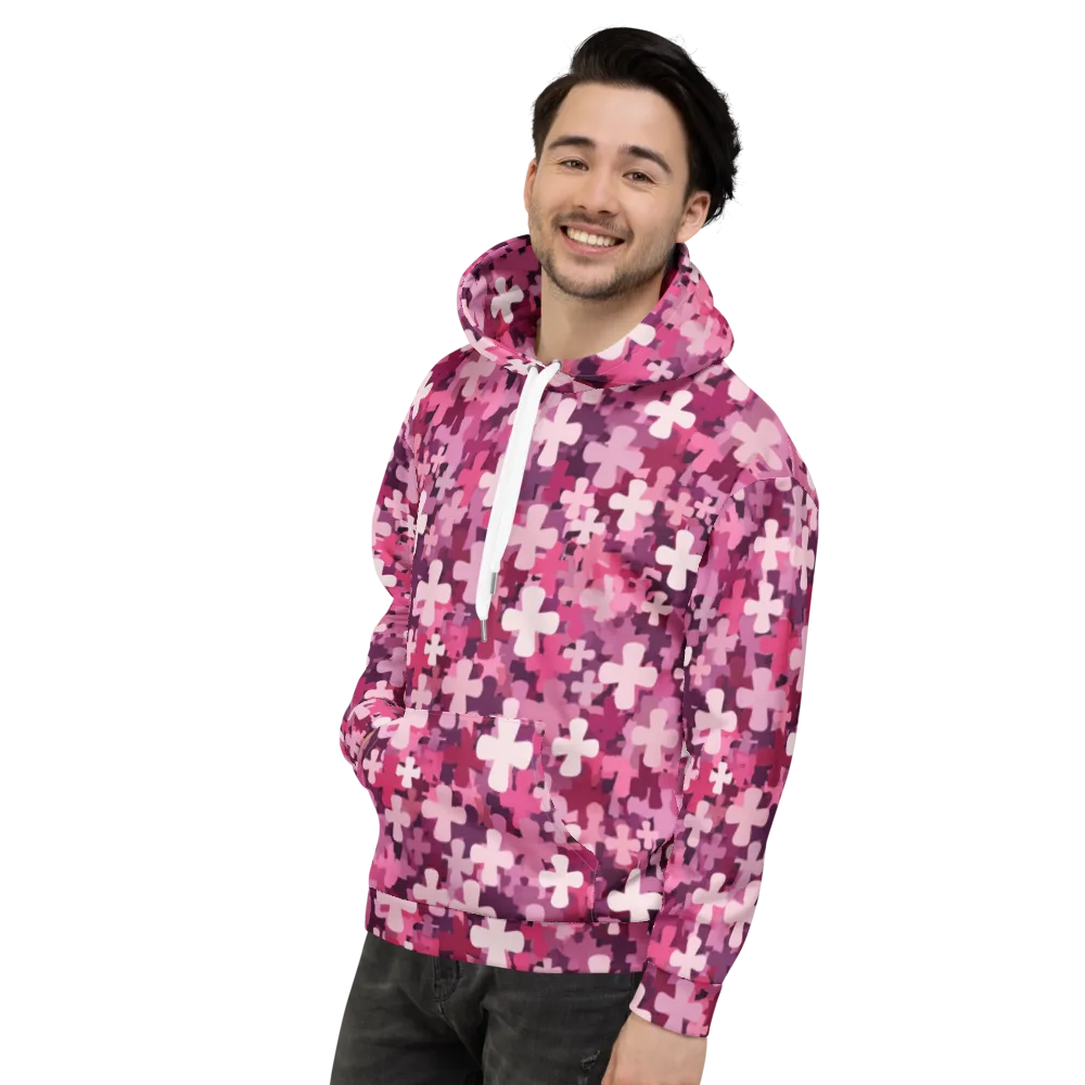 Petal Crossfire on Hoodie — Left