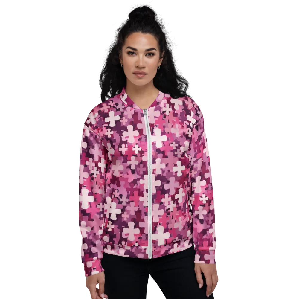 Petal Crossfire on Bomber Jacket — Front