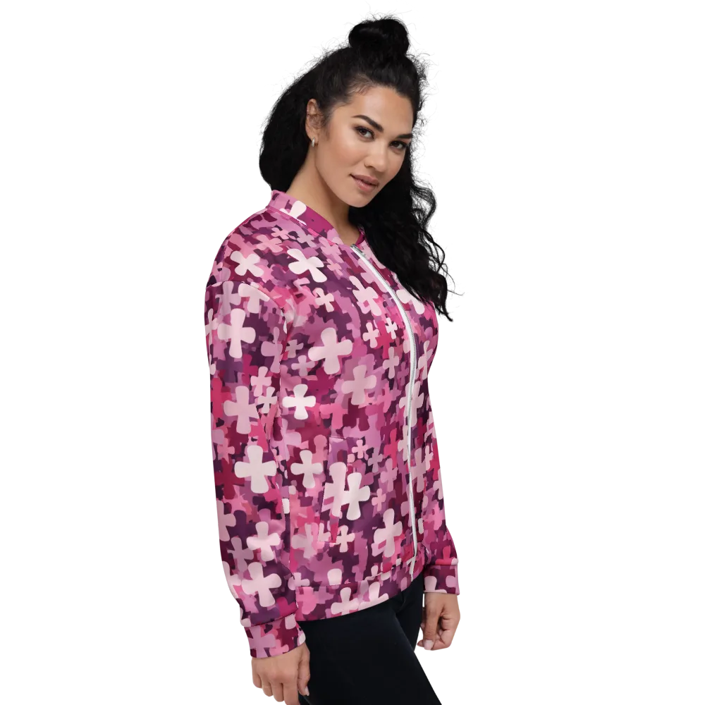 Petal Crossfire on Bomber Jacket — Right