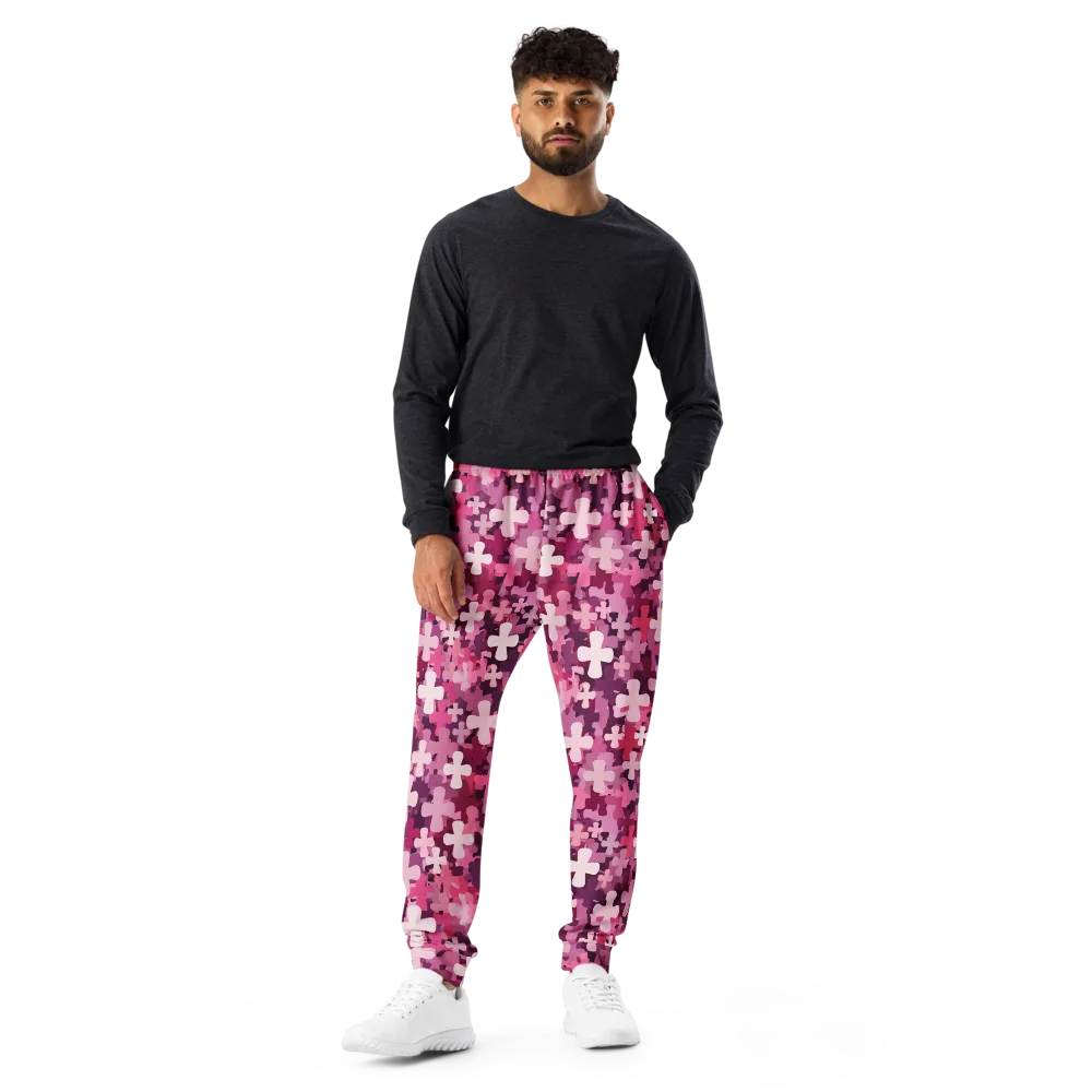 Petal Crossfire on Men's Joggers — Front