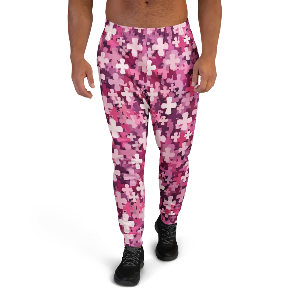 Petal Crossfire on Men's Joggers — Front