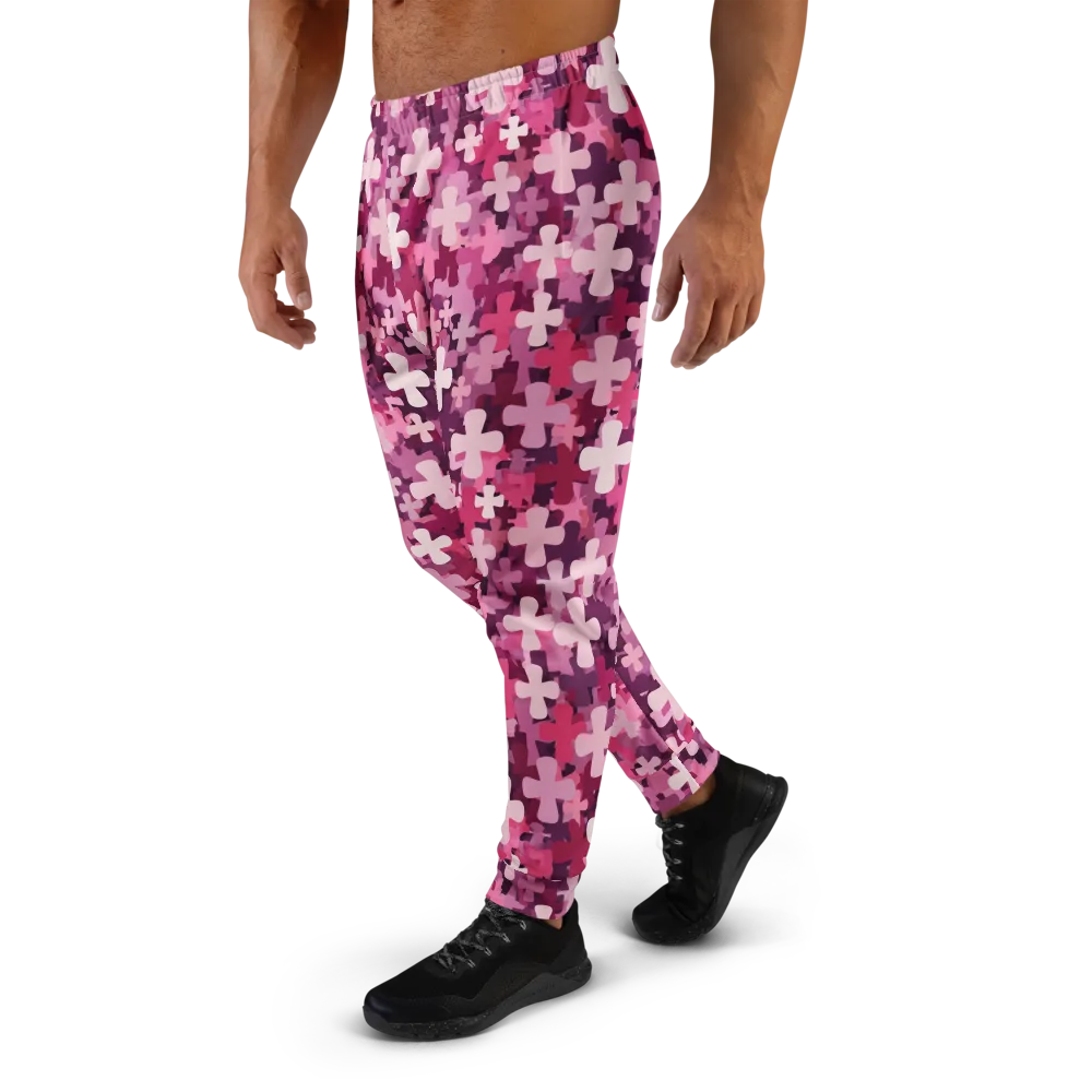 Petal Crossfire on Men's Joggers — Left