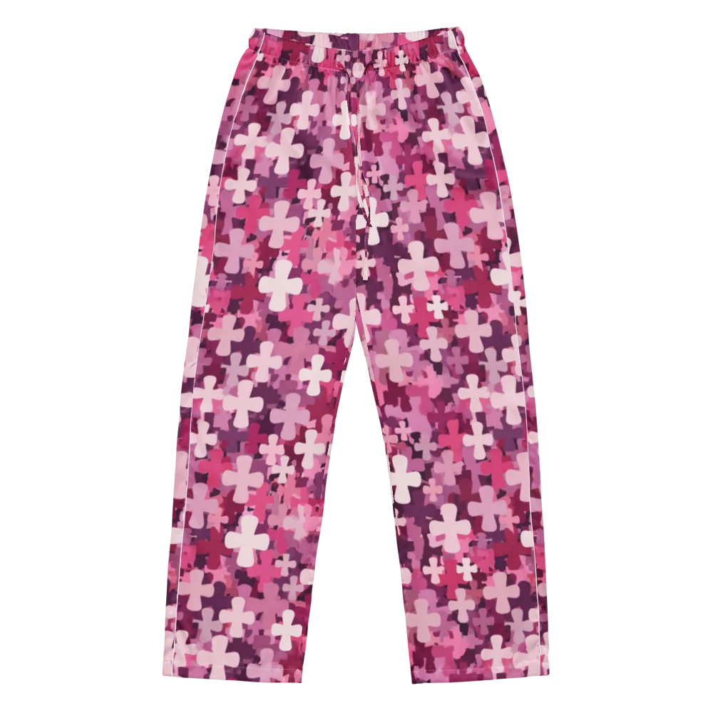 Petal Crossfire on Women's Pajama Pants — Front